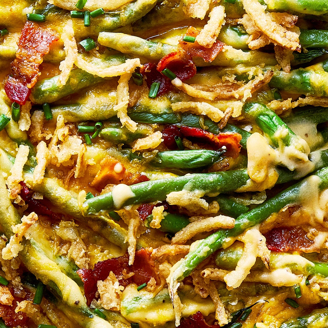 Loaded Green Bean Casserole