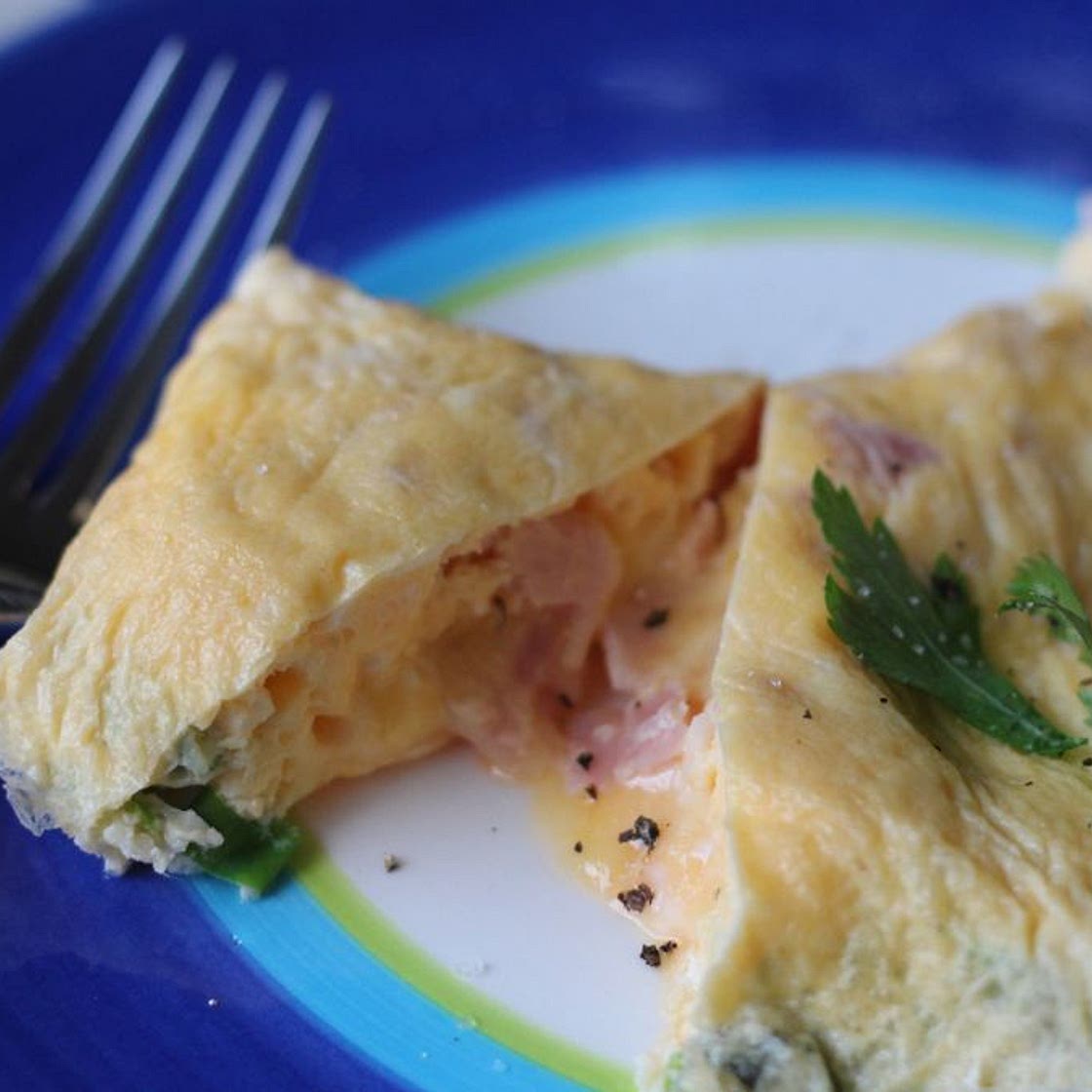 Omelette in a bag recipe