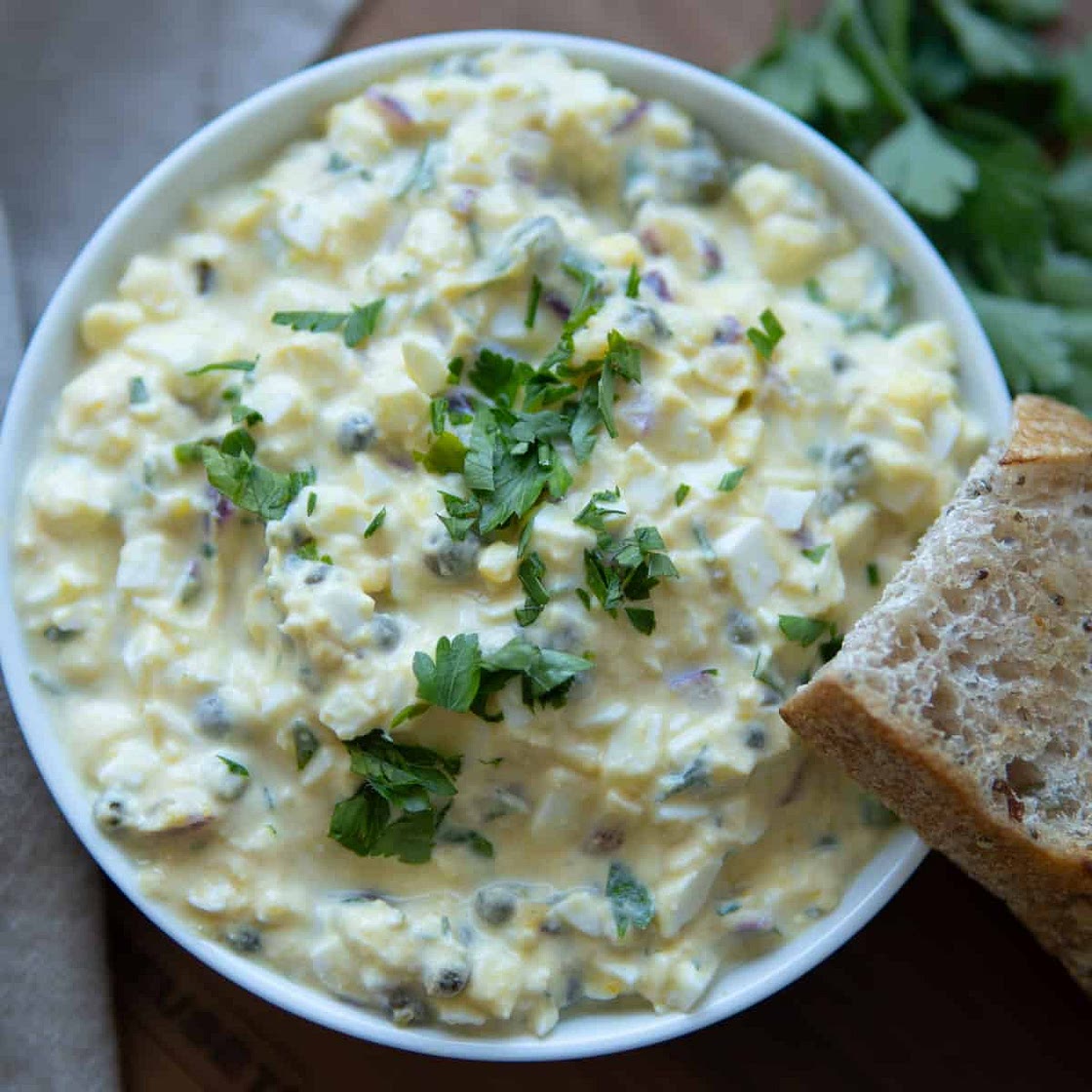 Healthy Egg Salad with Greek Yogurt Recipe