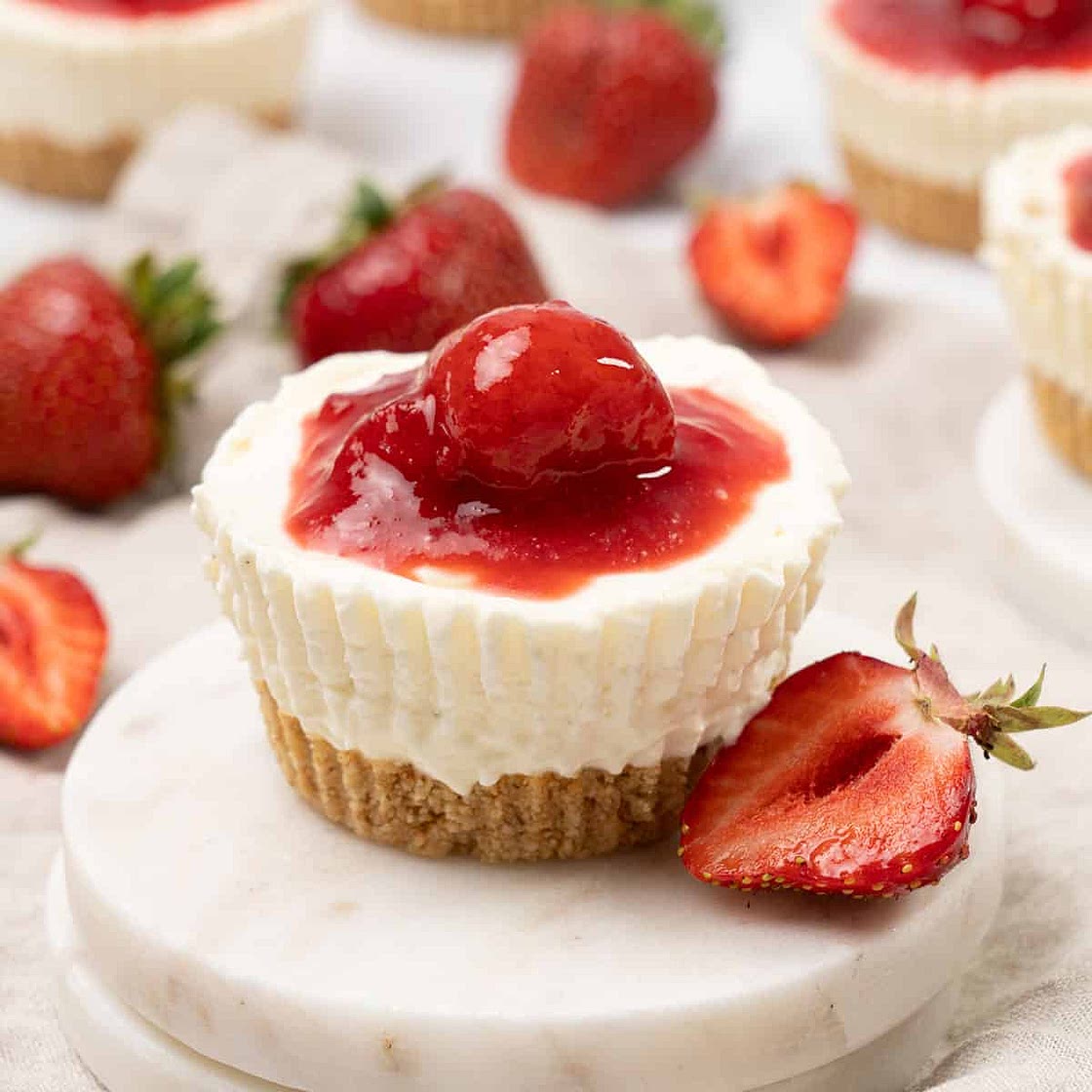 No-Bake Cheesecake Bites