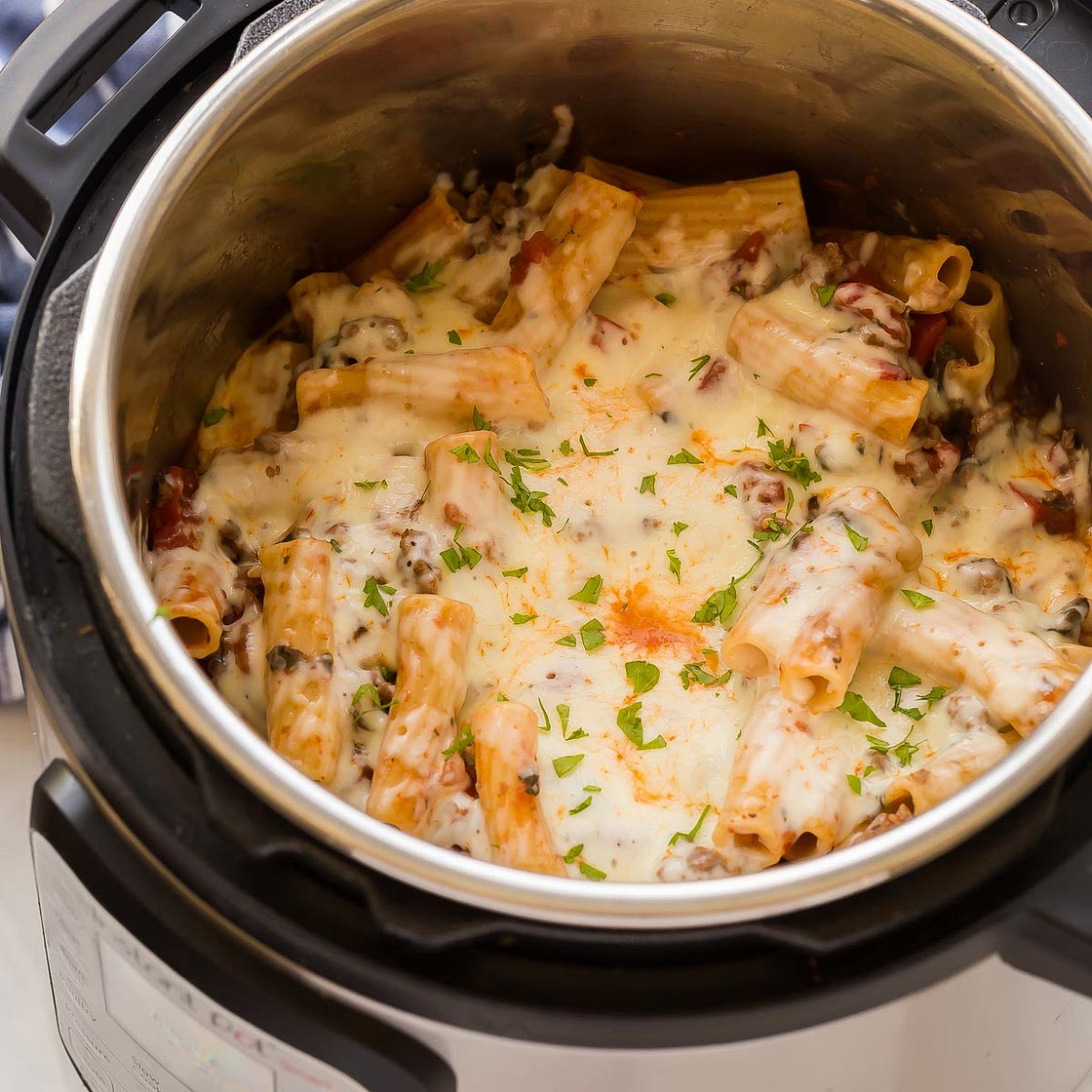 Instant Pot Baked Ziti