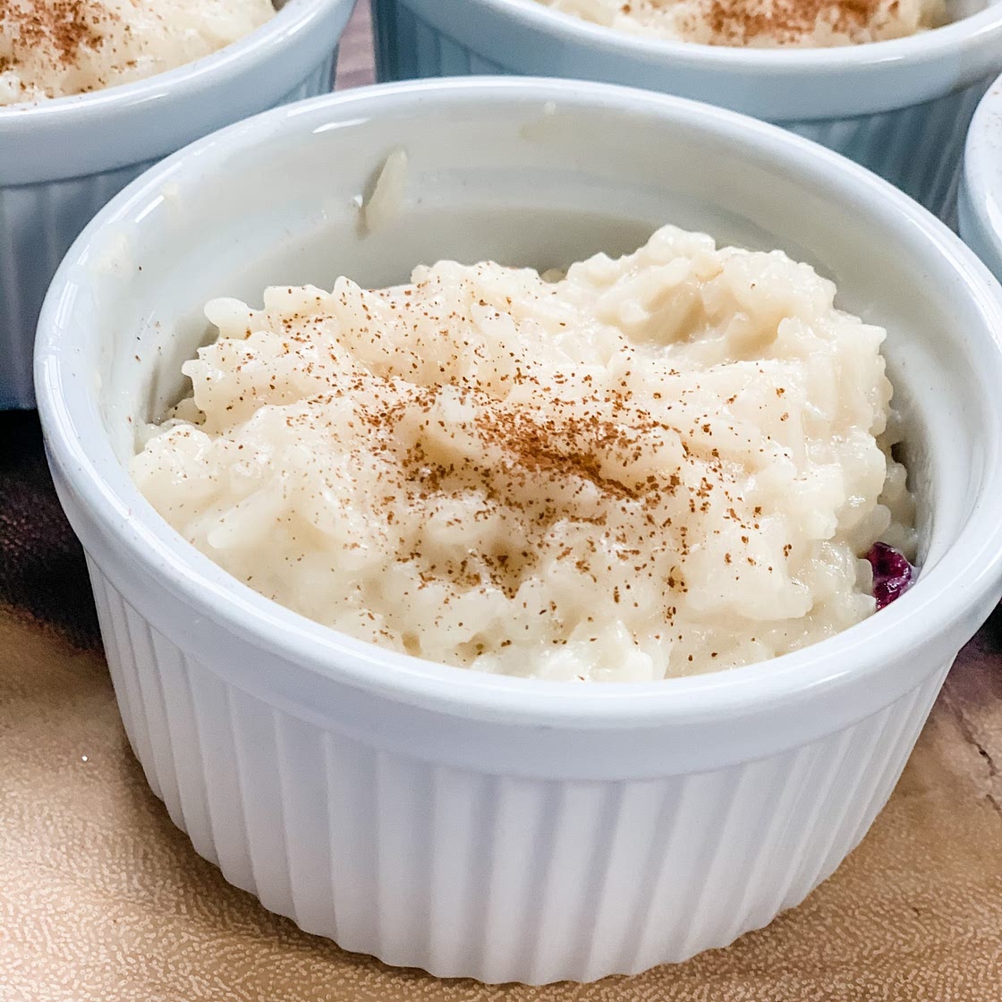 Lightened Up Rice Pudding