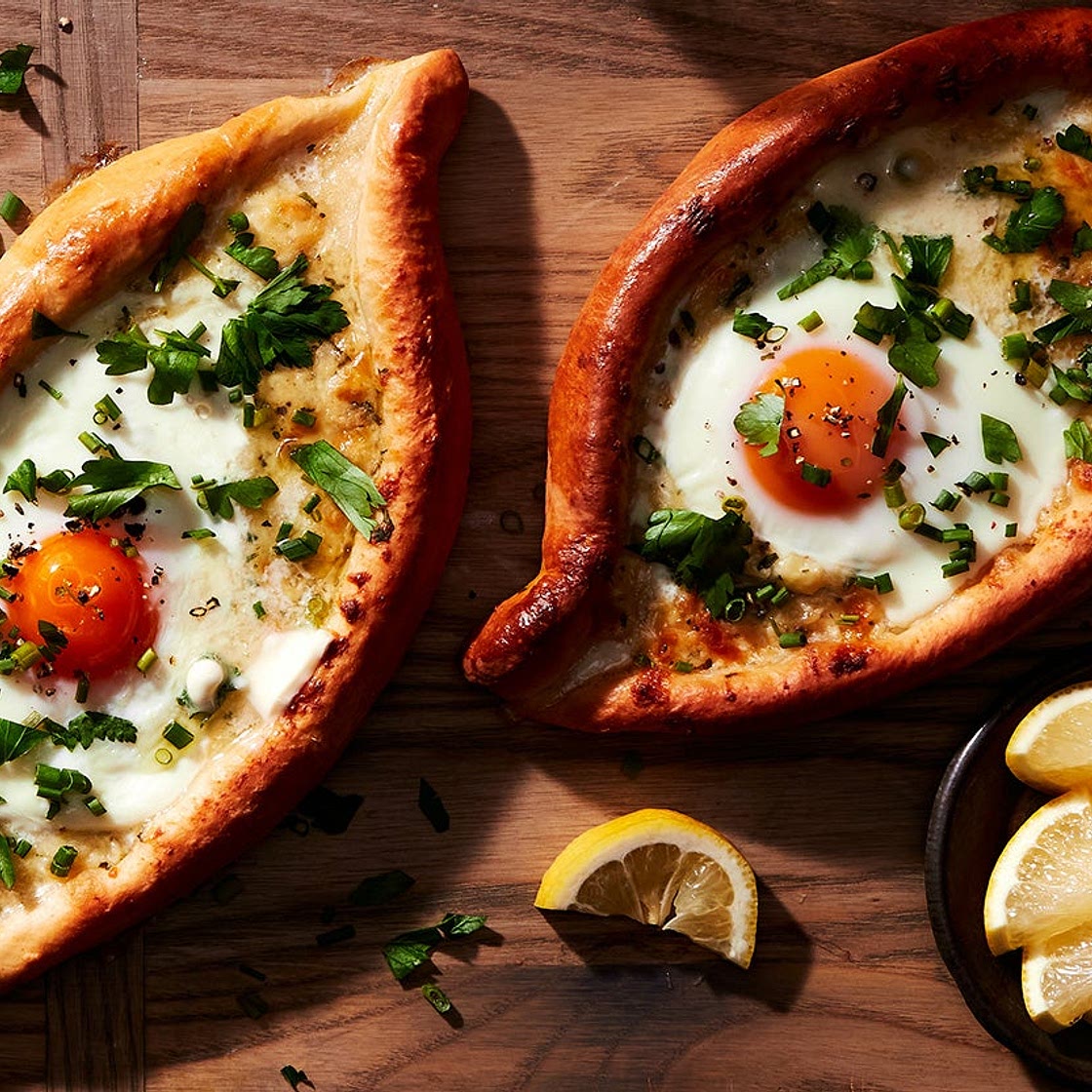 Khachapuri (Georgian Cheese Bread)