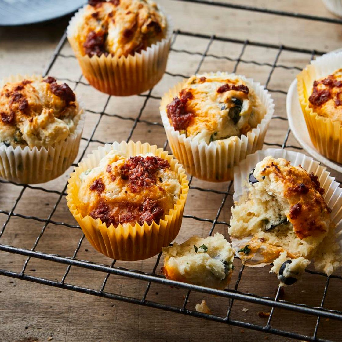 Mary Berry's cheesy muffins