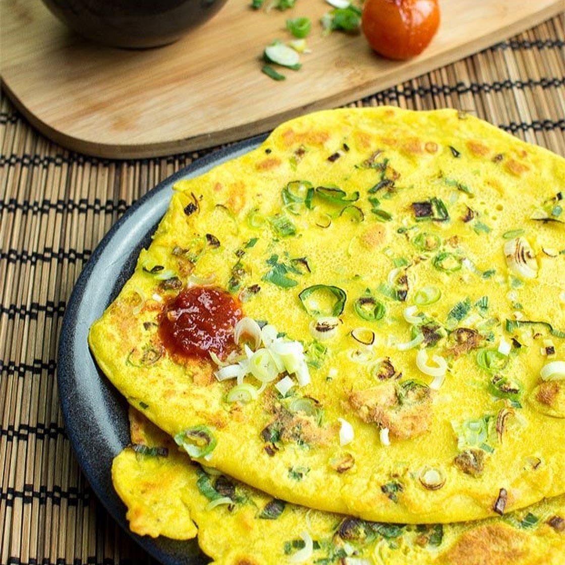 Chickpea Flour Pancakes