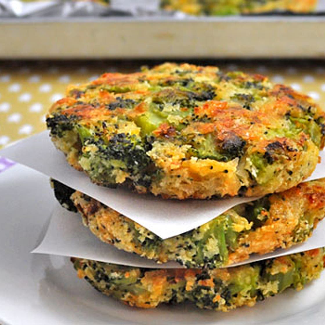 Baked Broccoli Patties