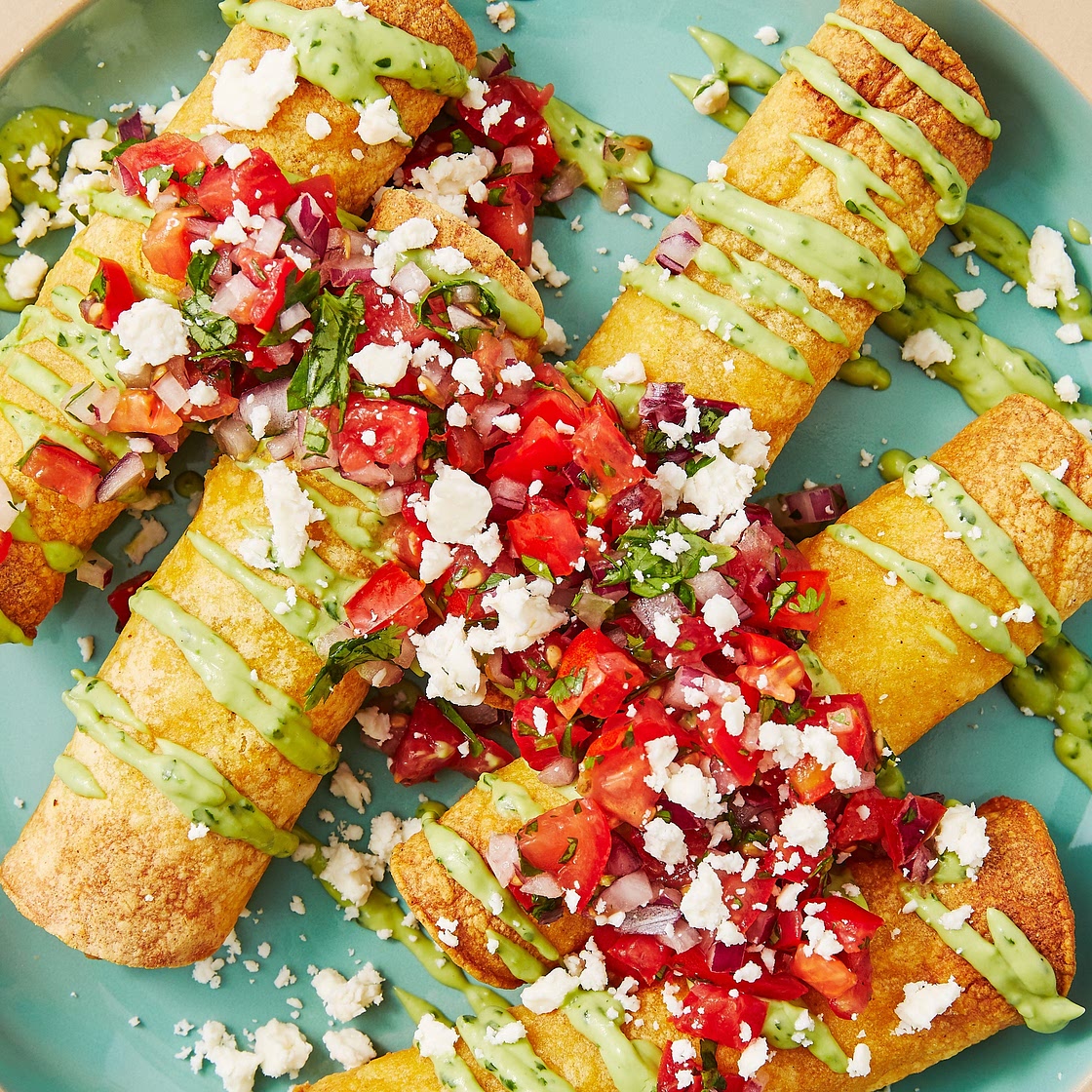 Spicy Chicken Taquitos