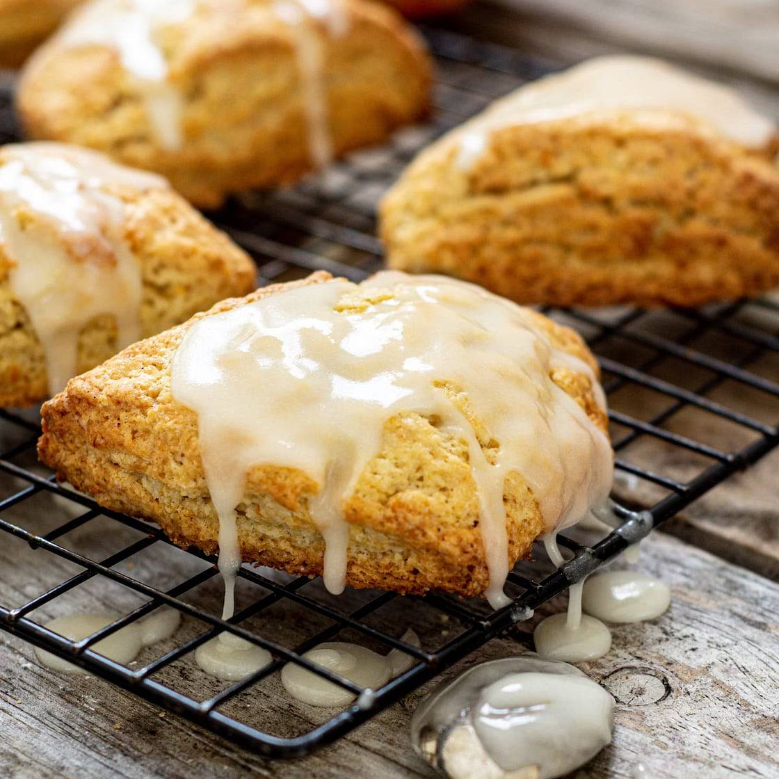 Homemade Scones with Orange and Cardamom