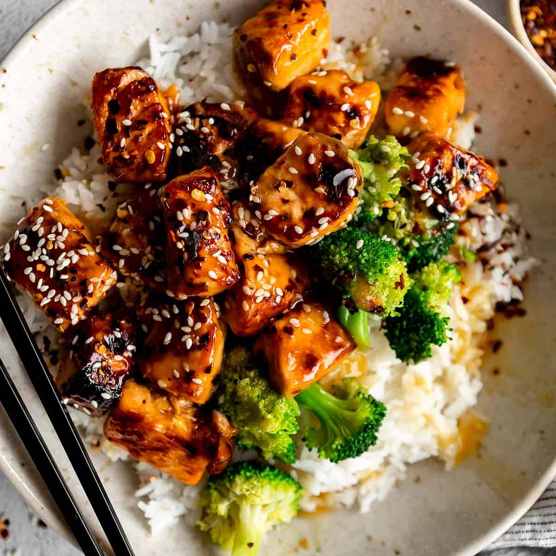 Pan Fried Orange Salmon