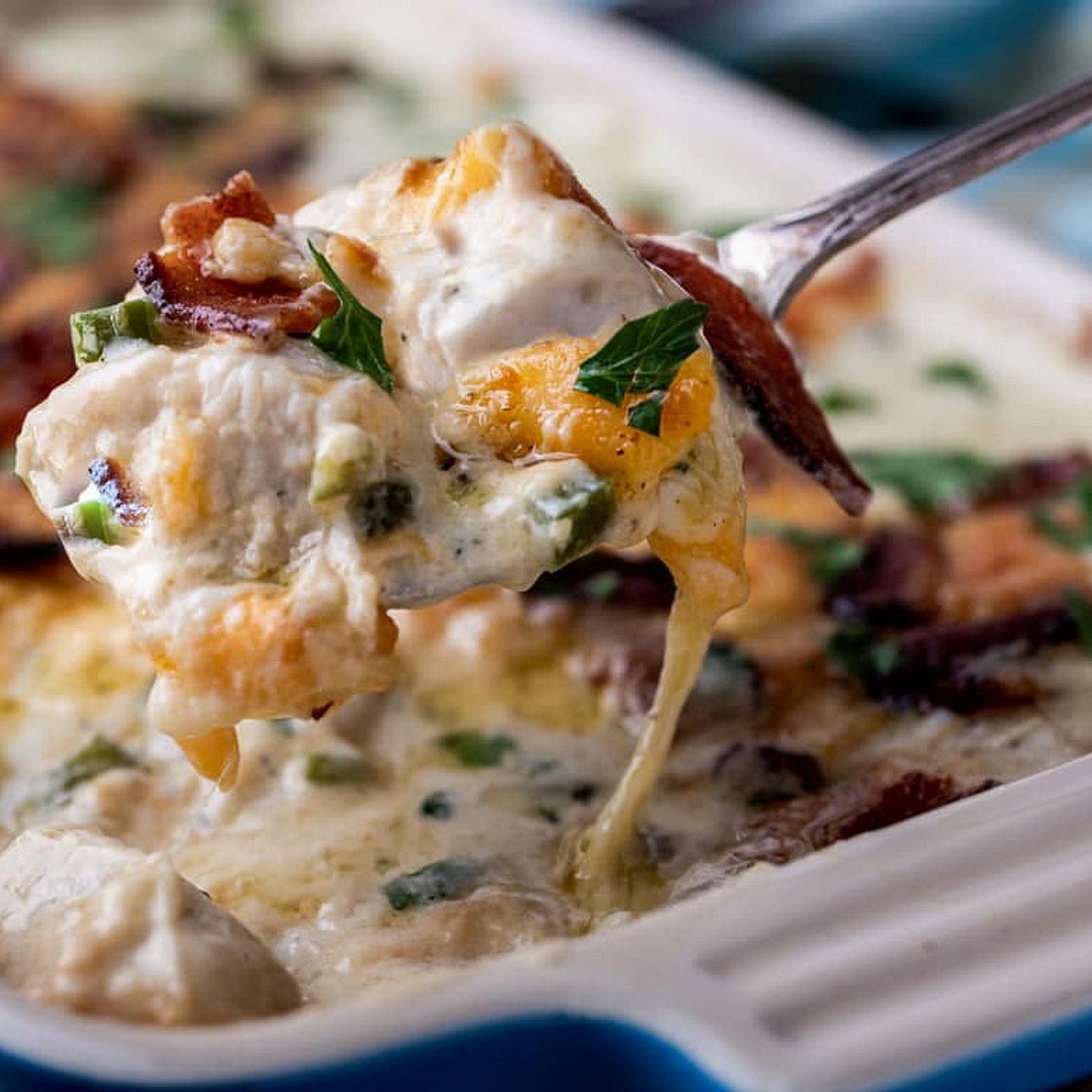 Jalapeño Popper Chicken Casserole