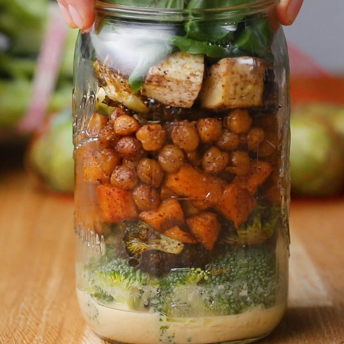 Protein-Packed Roasted Vegetable Salad Recipe by Tasty