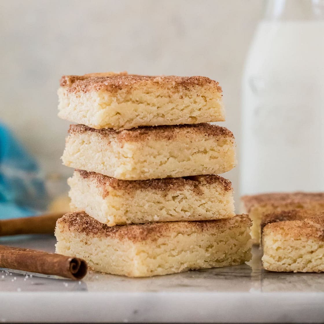 Snickerdoodle Blondies
