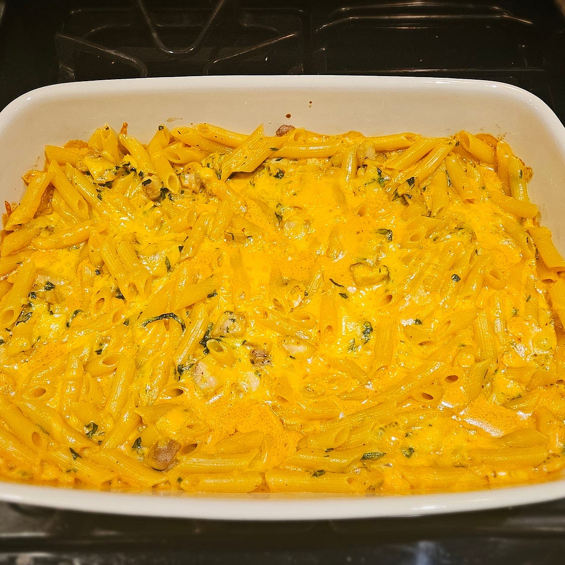 Creamy Chicken & Spinach Pasta