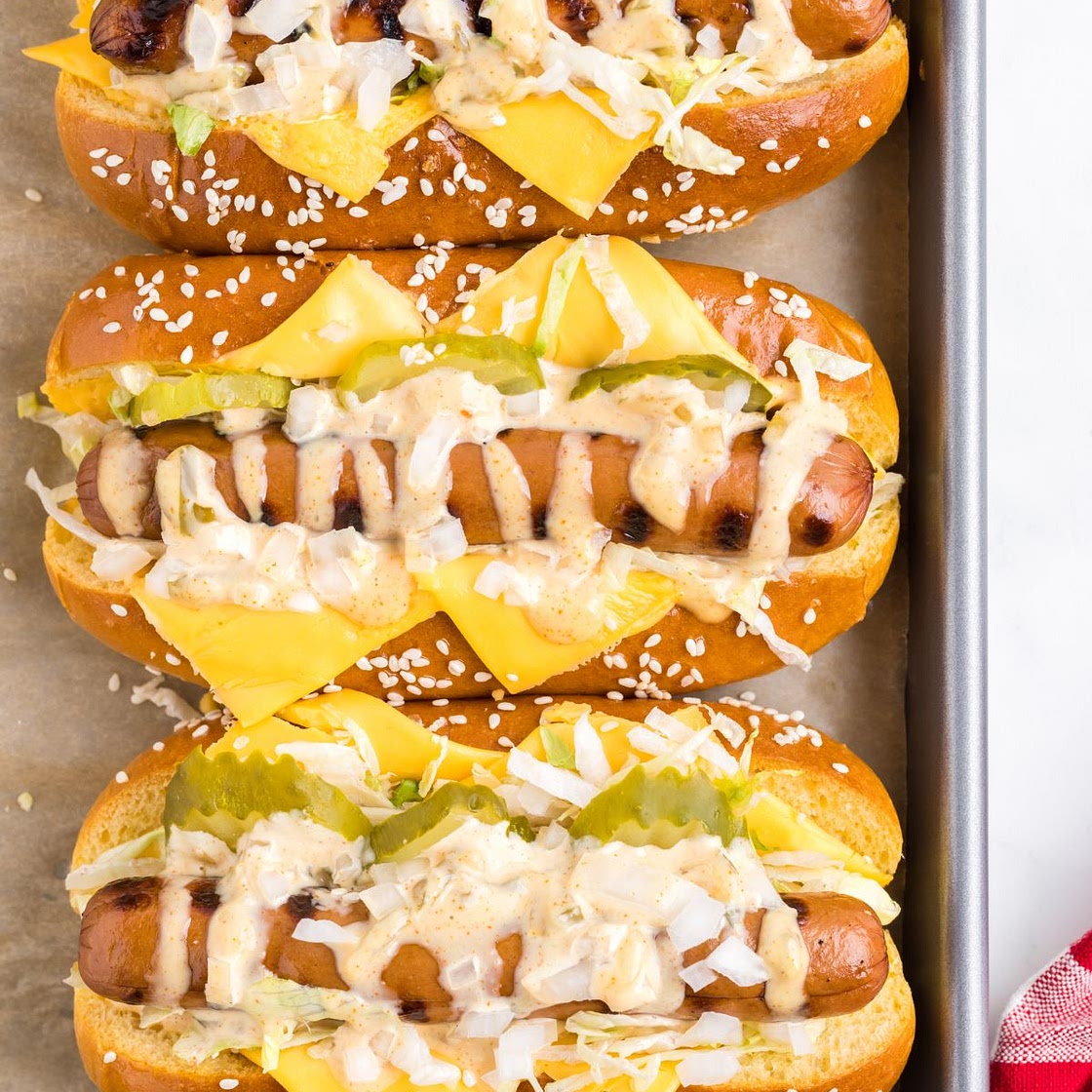 Big Mac Hot Dogs