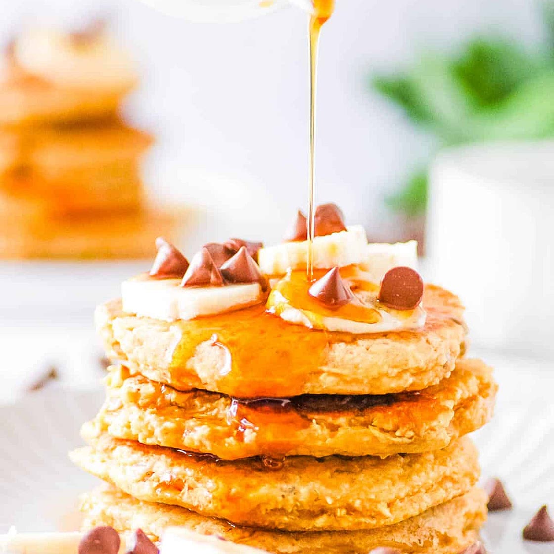 Oat Flour Pancakes