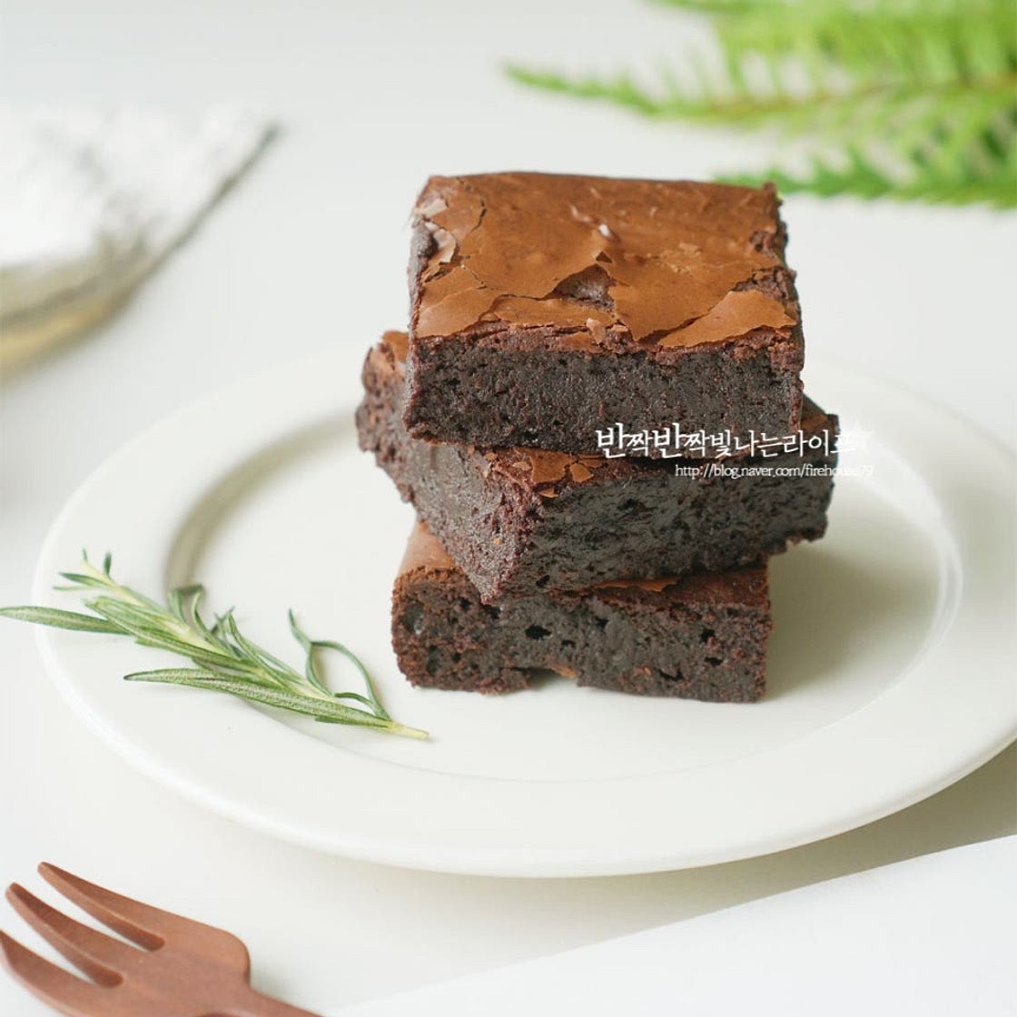 초코 브라우니 만들기 다크 커버춰초콜릿 브라우니 만드는 법
