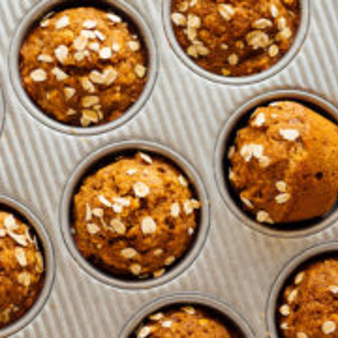 Healthy Pumpkin Muffins