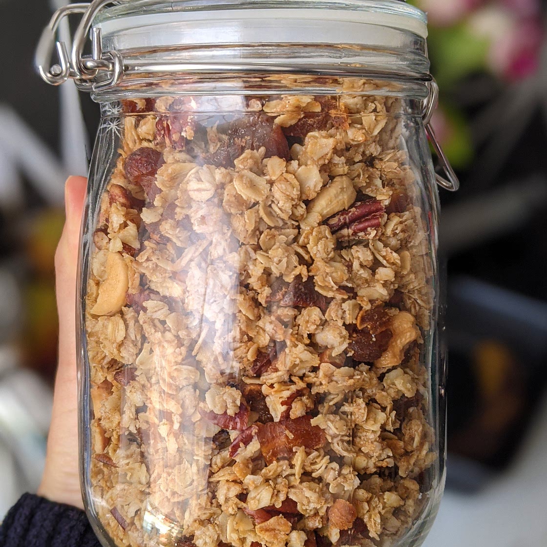 Maple, Pecan & Apricot Granola (GF)