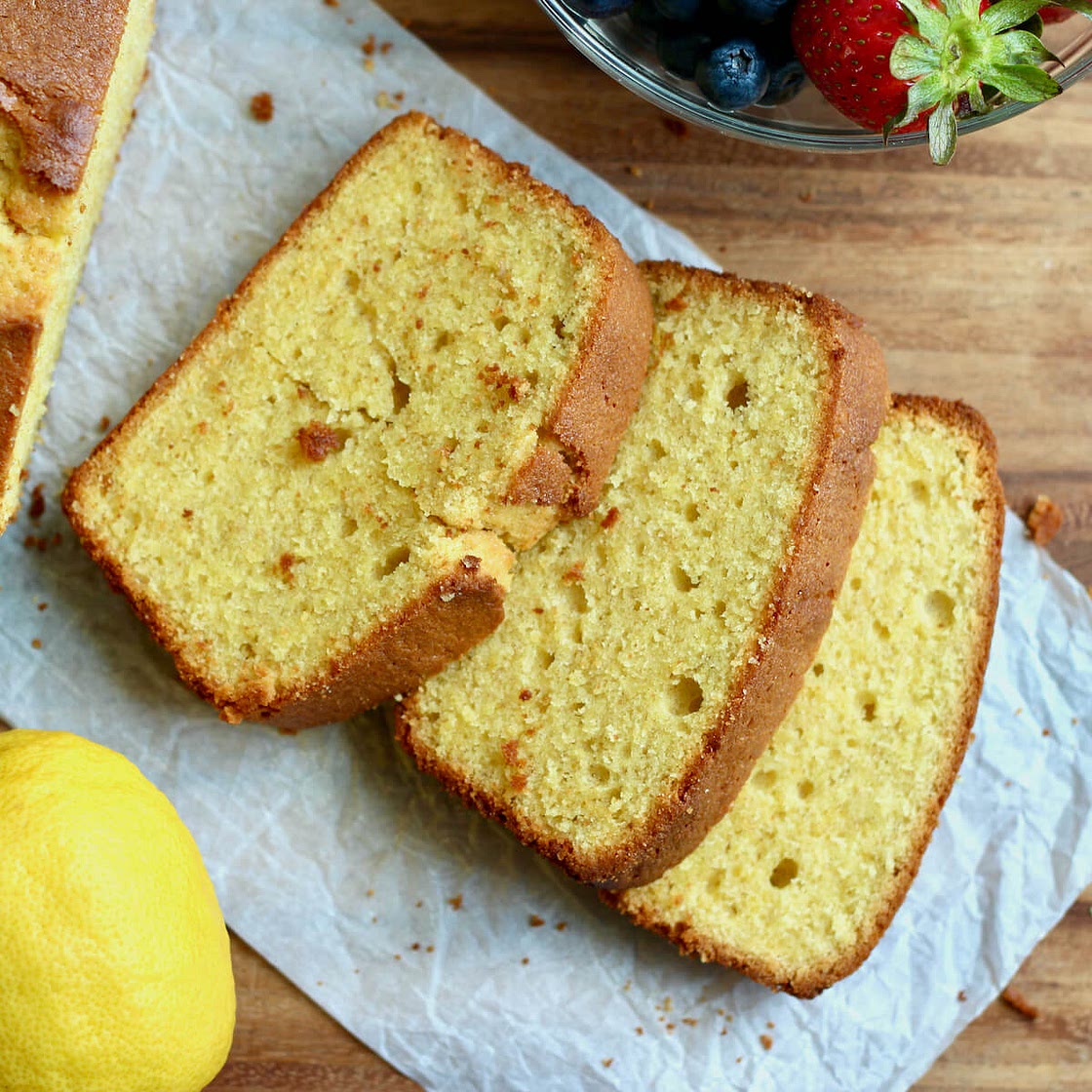 Sourdough Lemon Cake
