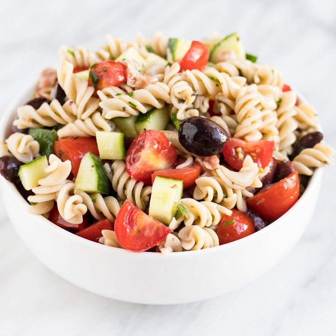 Low FODMAP Italian Pasta Salad