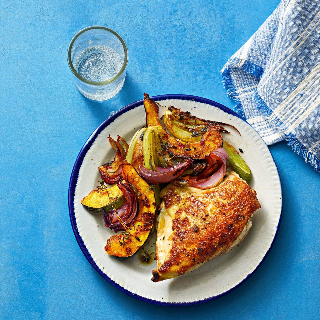 Sheet Pan Roasted Chicken
