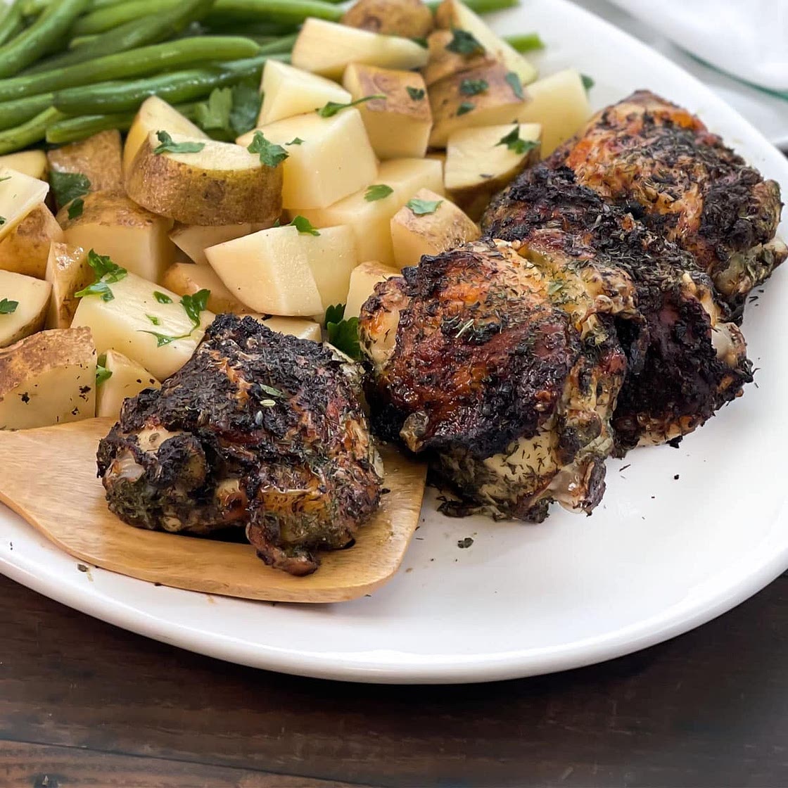 Air Fryer Ranch Chicken Thighs Recipe