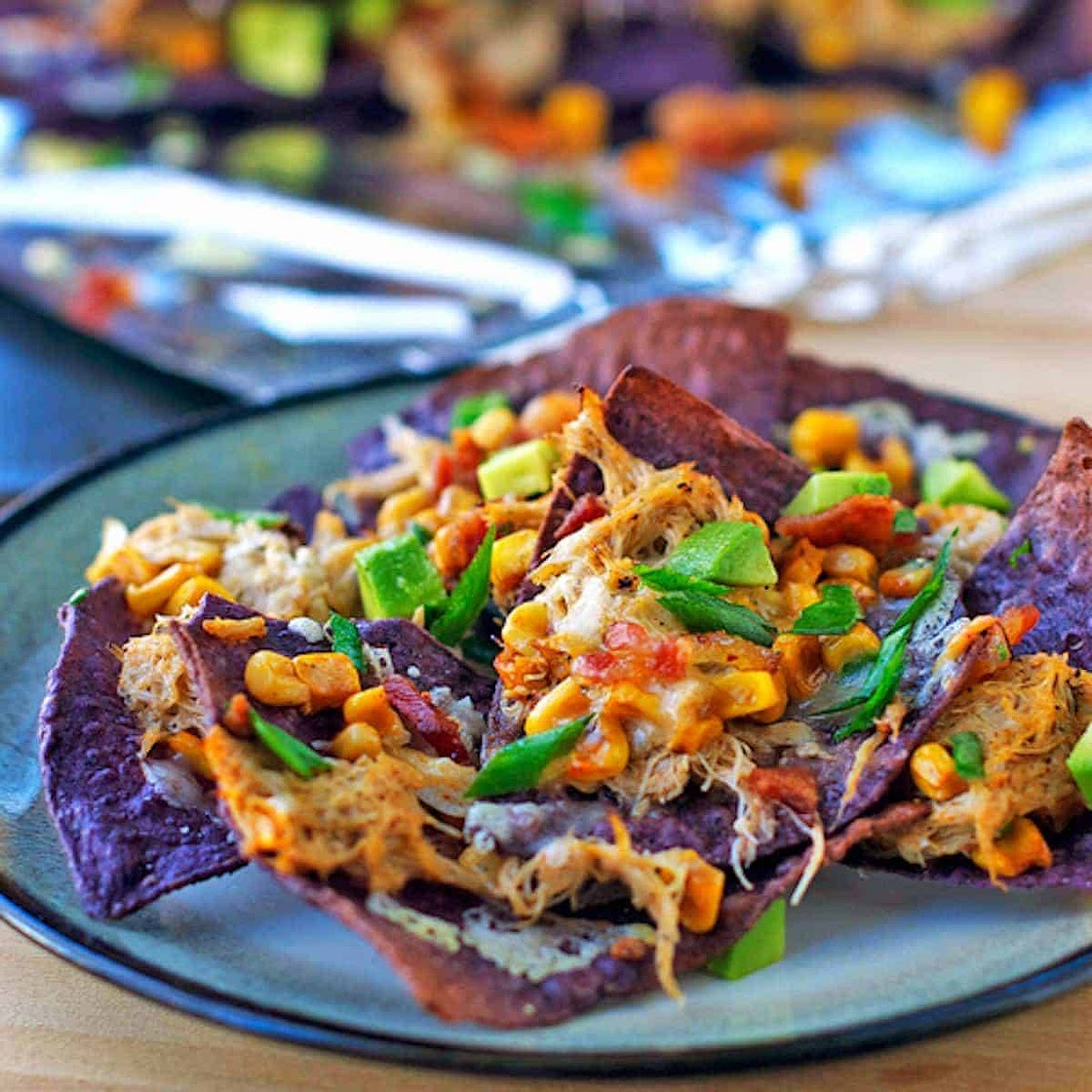 Crab & Avocado Nachos