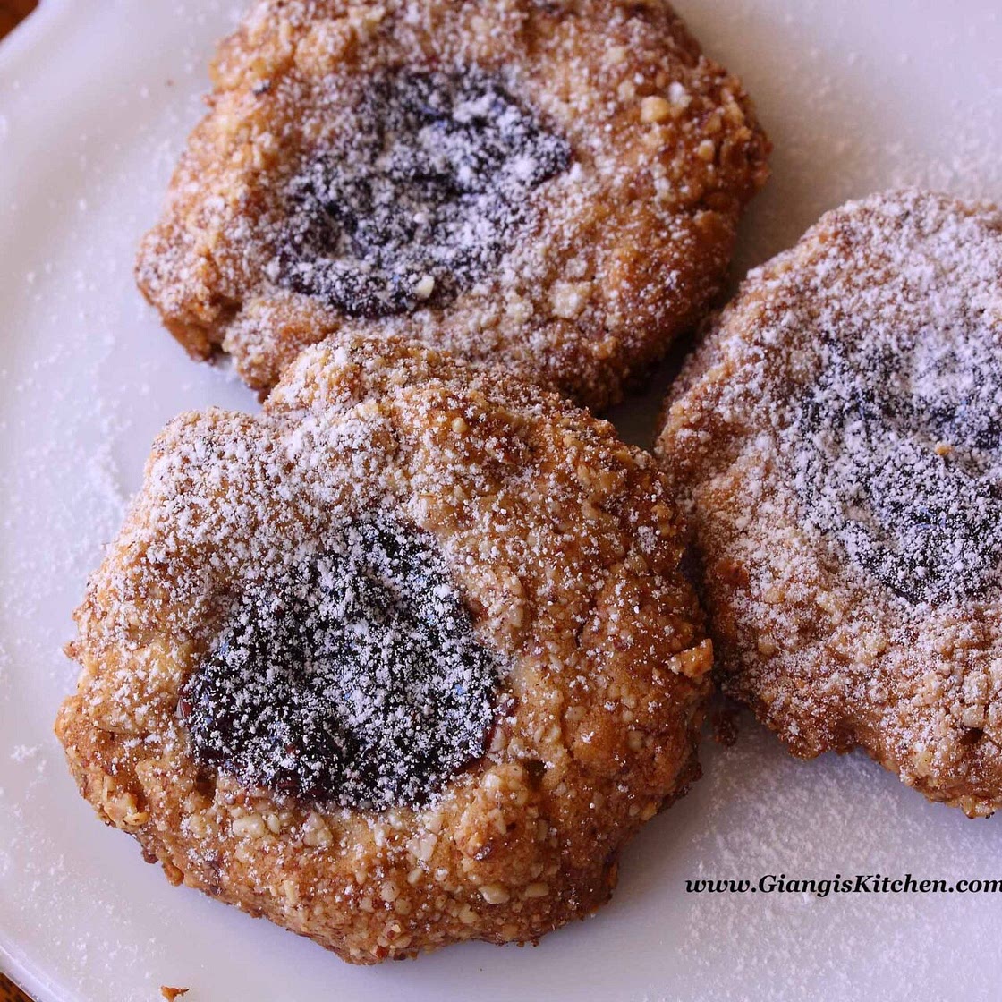 Oatmeal Forest Berries Thumbprints Cookies