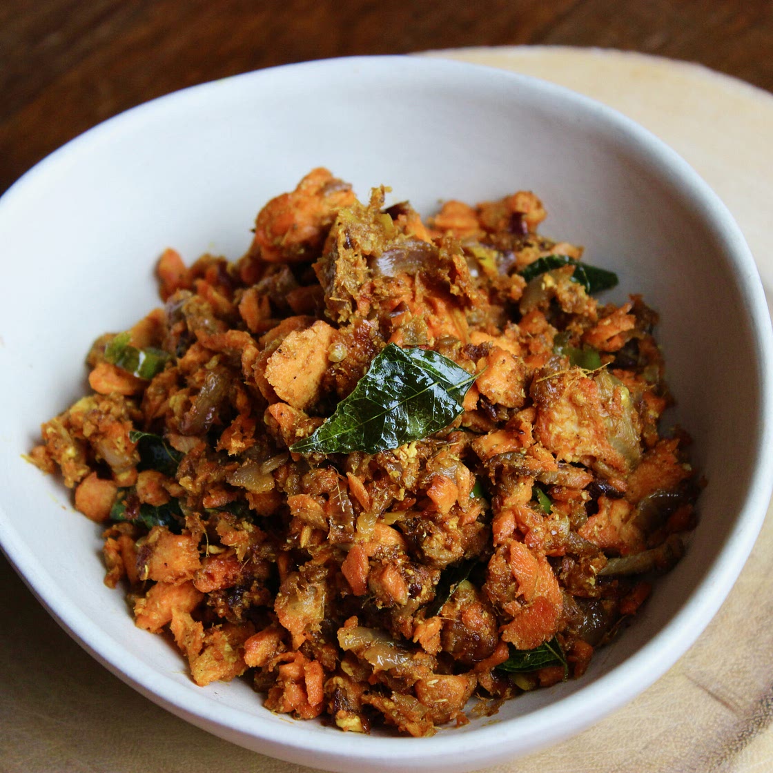 Salmon Porutu | Fish puttu