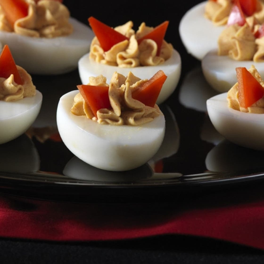 Devilish Deviled Eggs