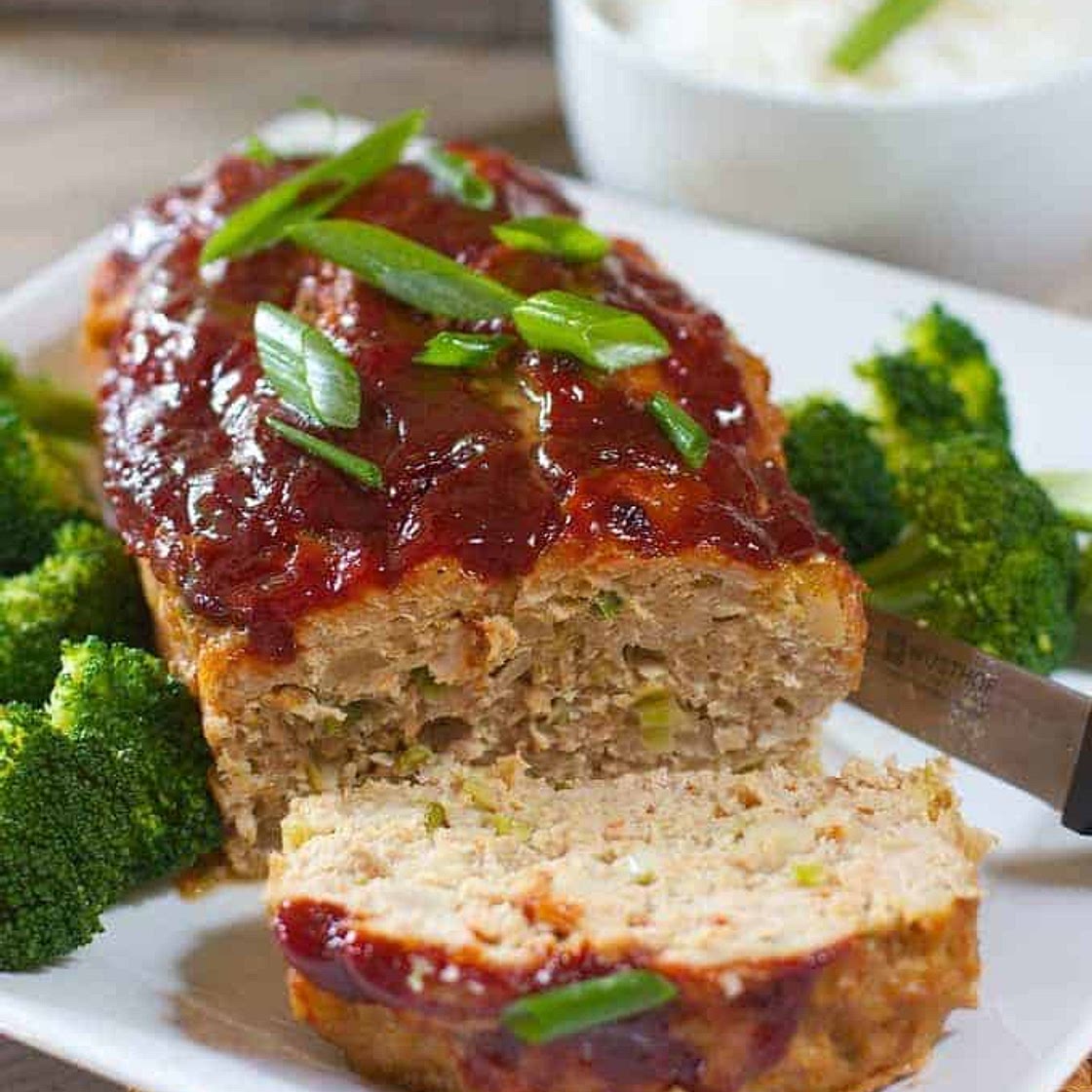 Asian Style Chicken Meatloaf