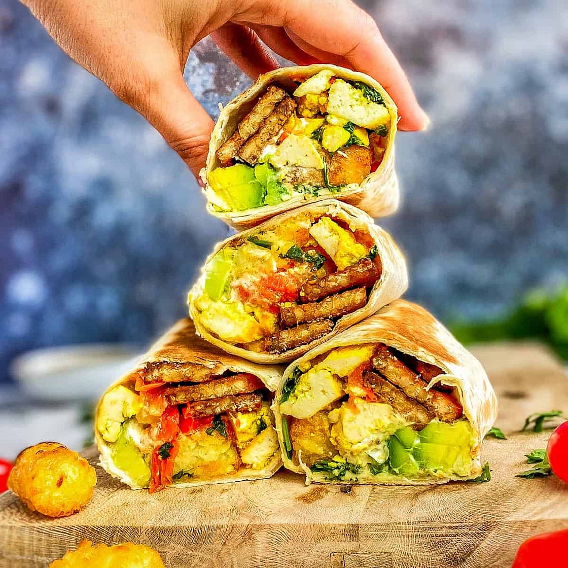 Vegan Breakfast Burritos