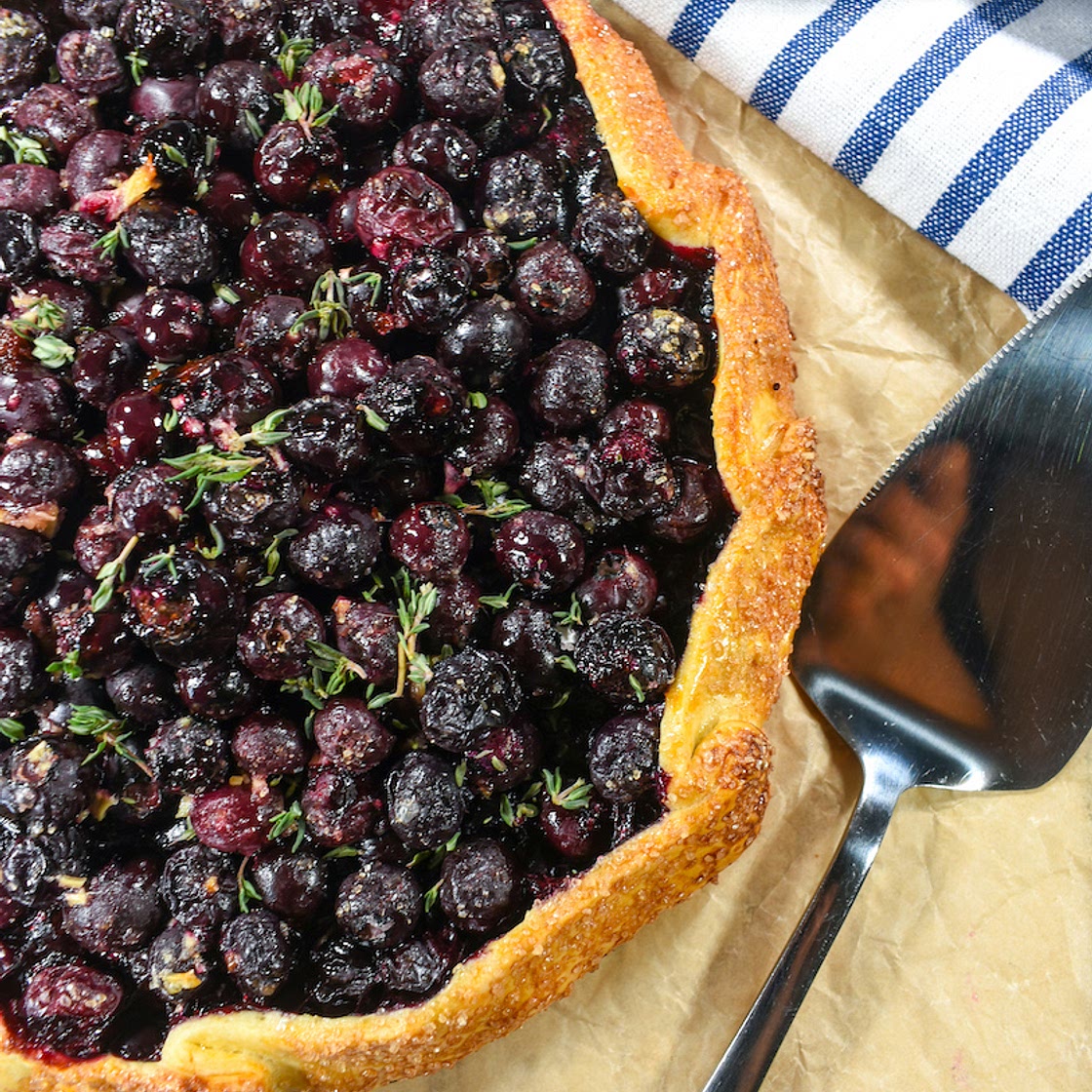 Blueberry Galette