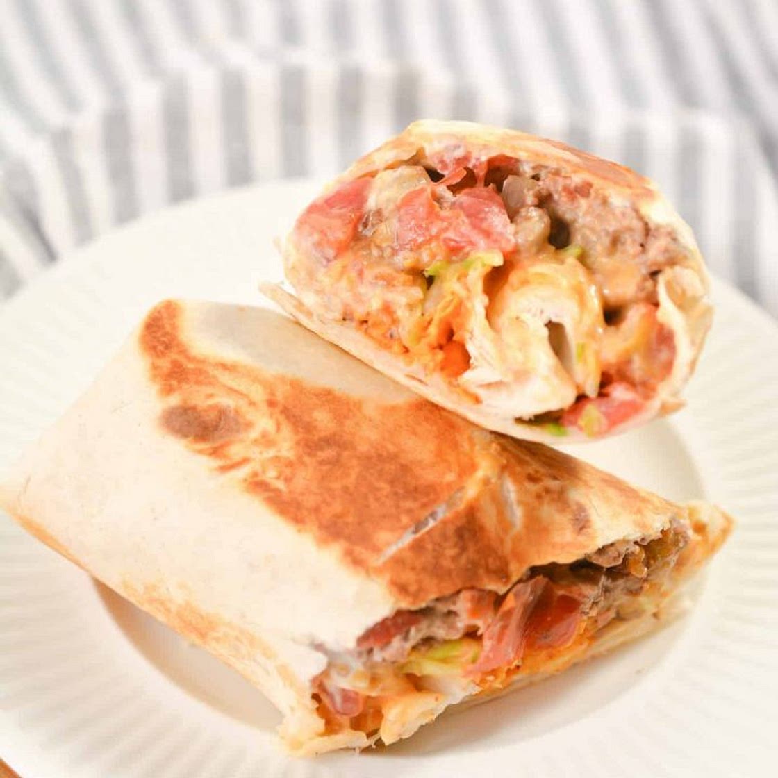 Nacho Cheese Beef Wrap