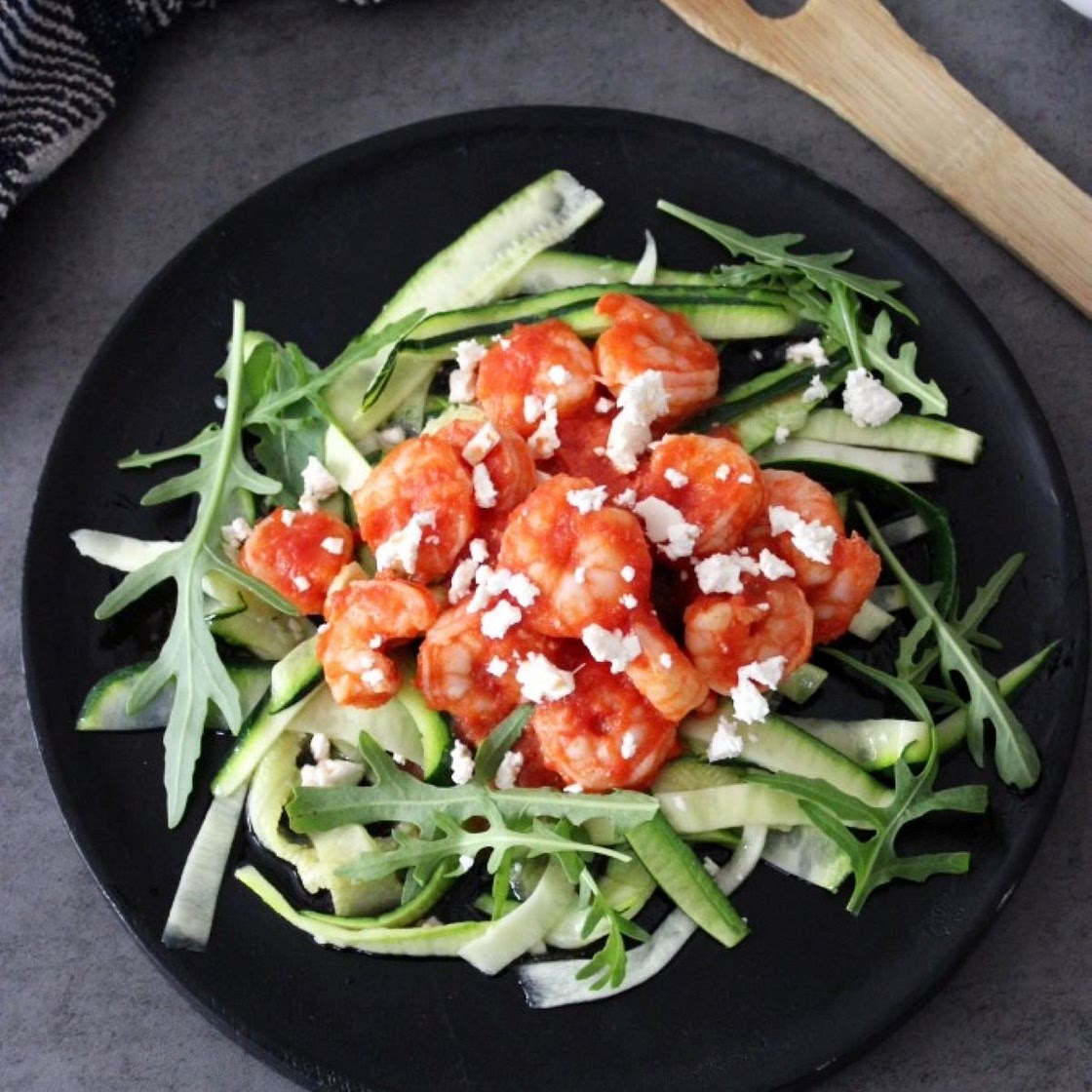 Summer Shrimp Salad with Feta