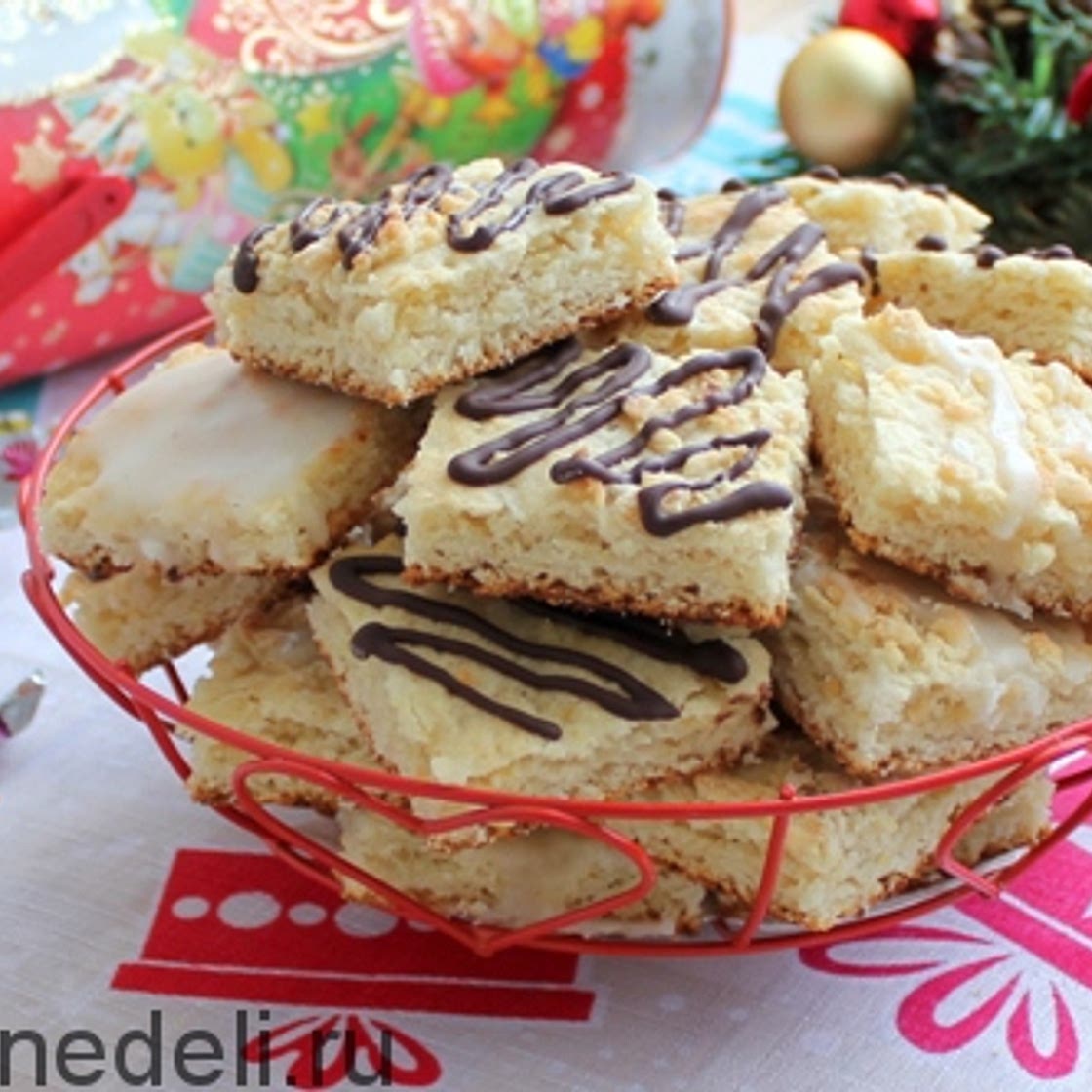 Лимонное печенье