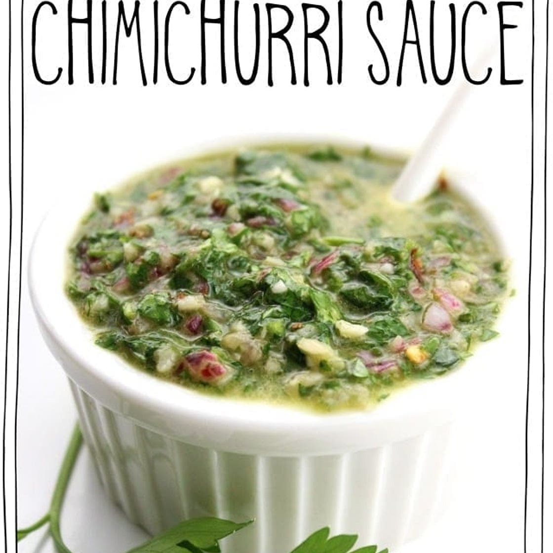 5 Minute Chimichurri Sauce