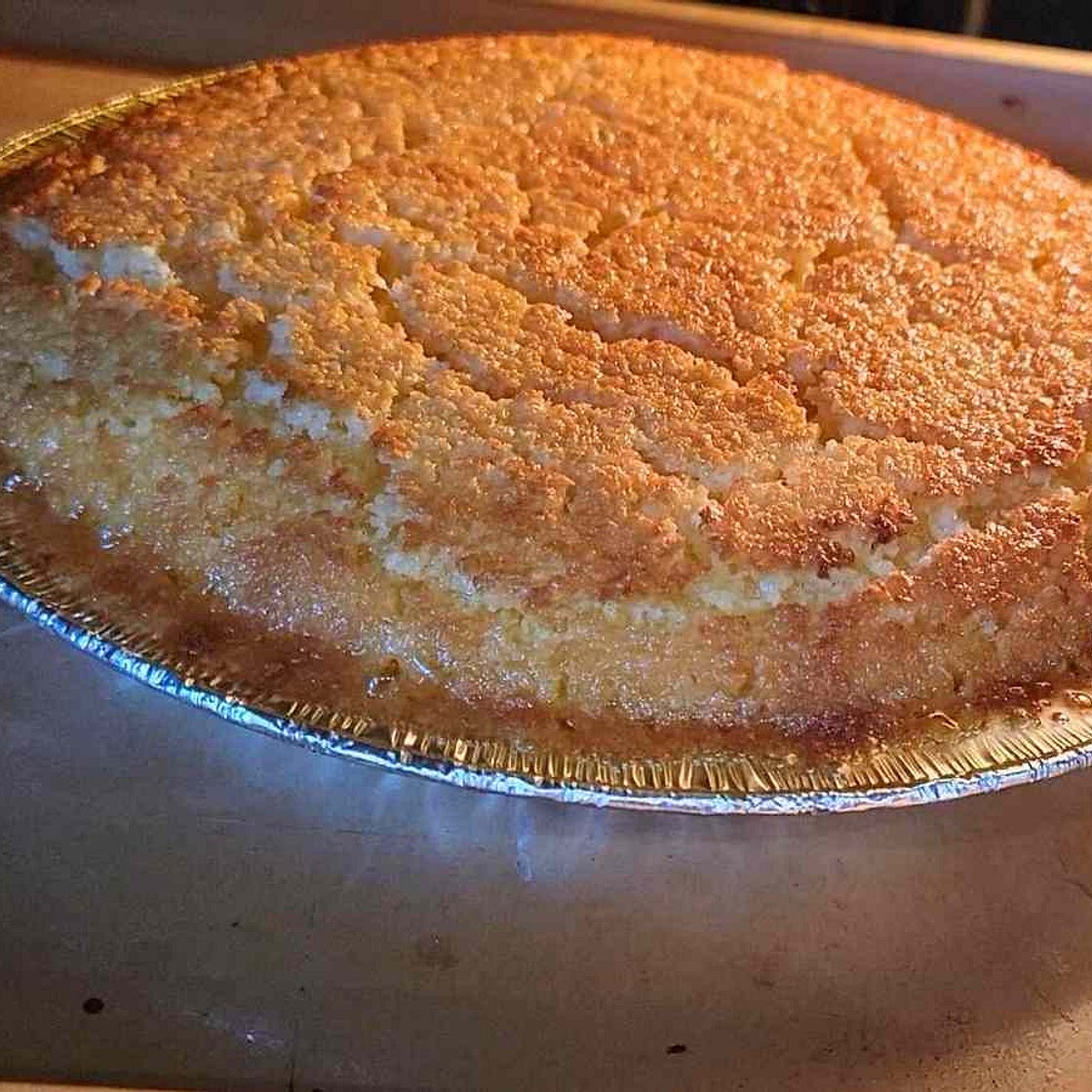 Impossible Coconut Custard Pie