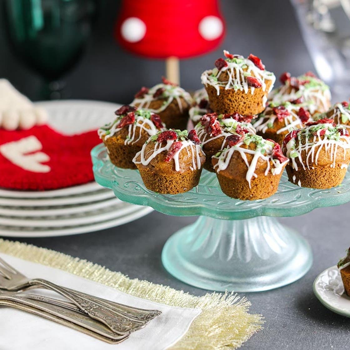Mini Low FODMAP Gingerbread Muffins