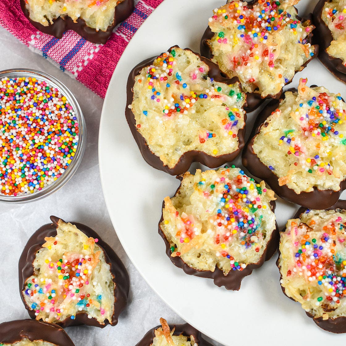 Birthday Cake Macaroons