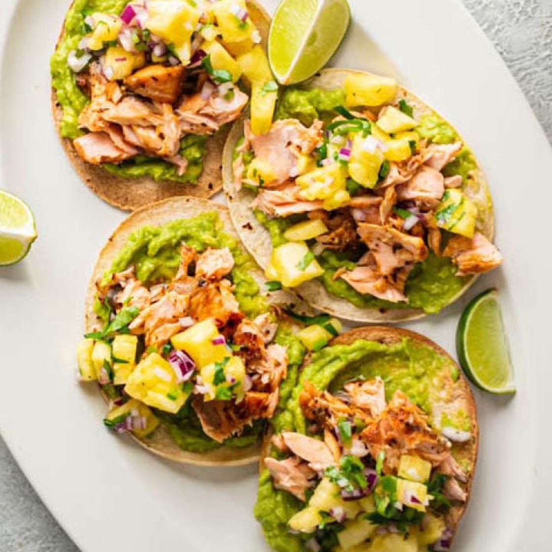 Salmon Tostadas