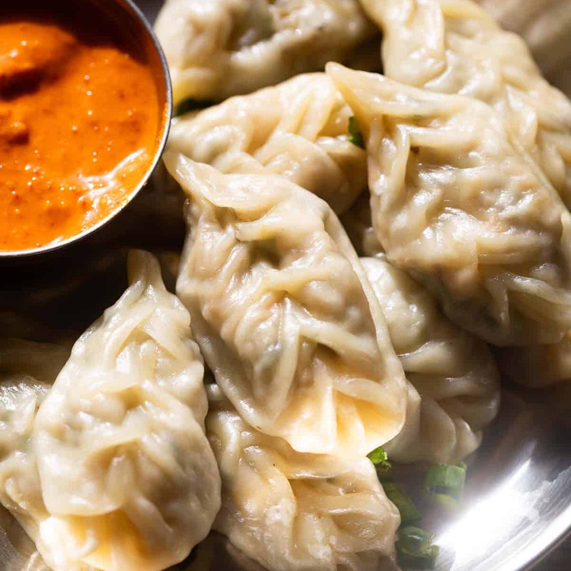 Momos Recipe - Veg and Chicken