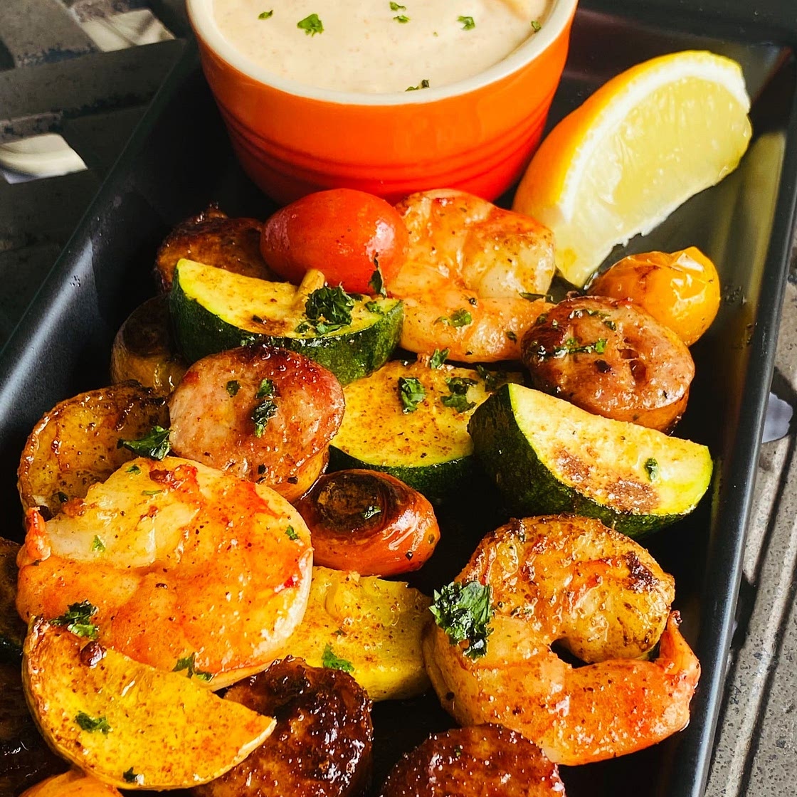 Blackstone Summer Shrimp Kabobs