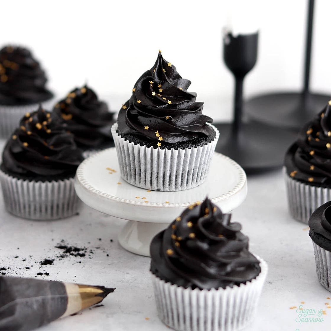 Black Velvet Cupcakes