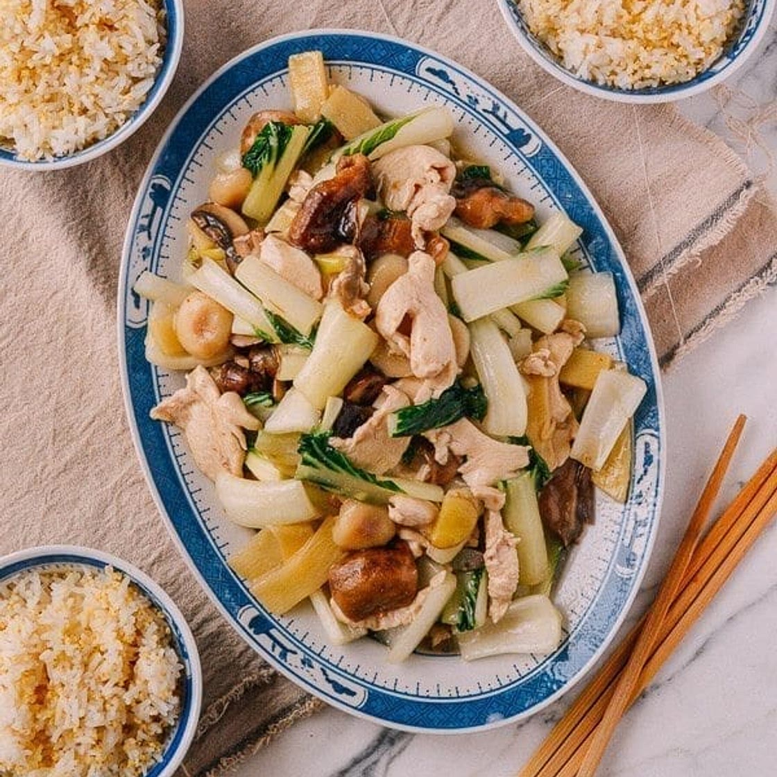 Moo Goo Gai Pan: Mushroom Chicken Stir Fry