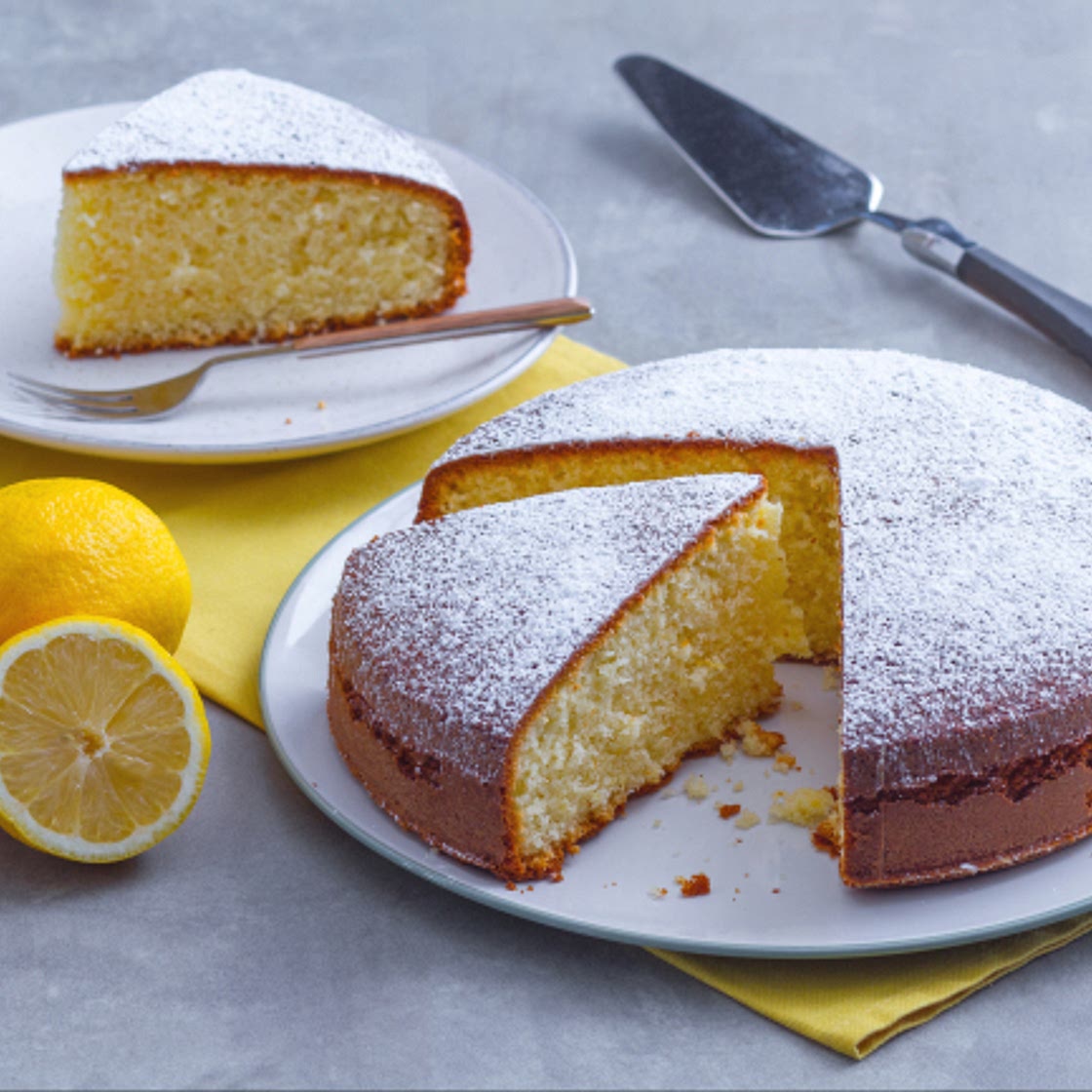 Torta soffice al limone