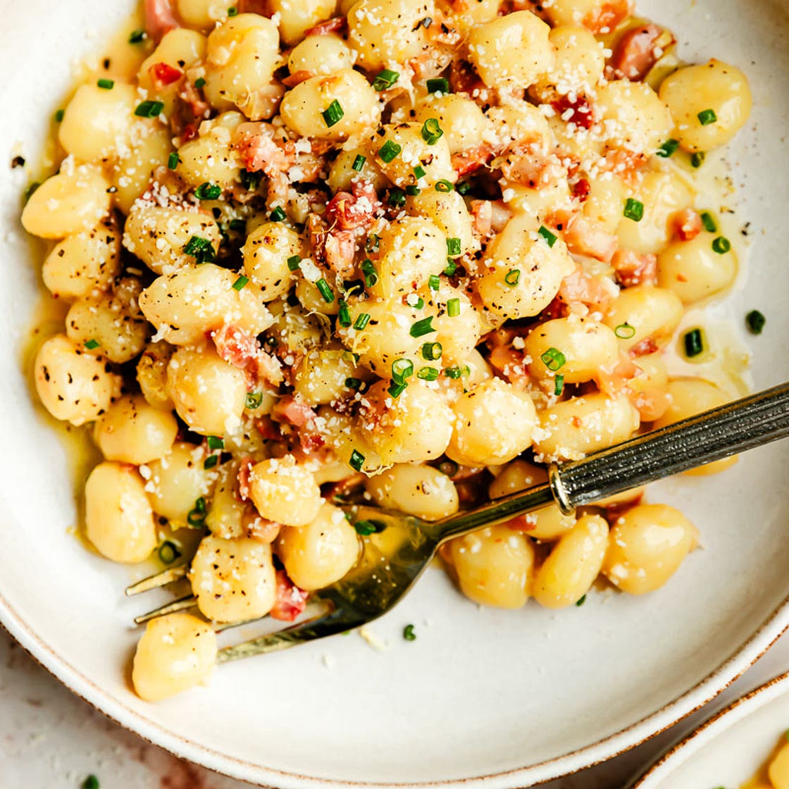 20-Minute Gnocchi Carbonara (Easy, Creamy, Foolproof)