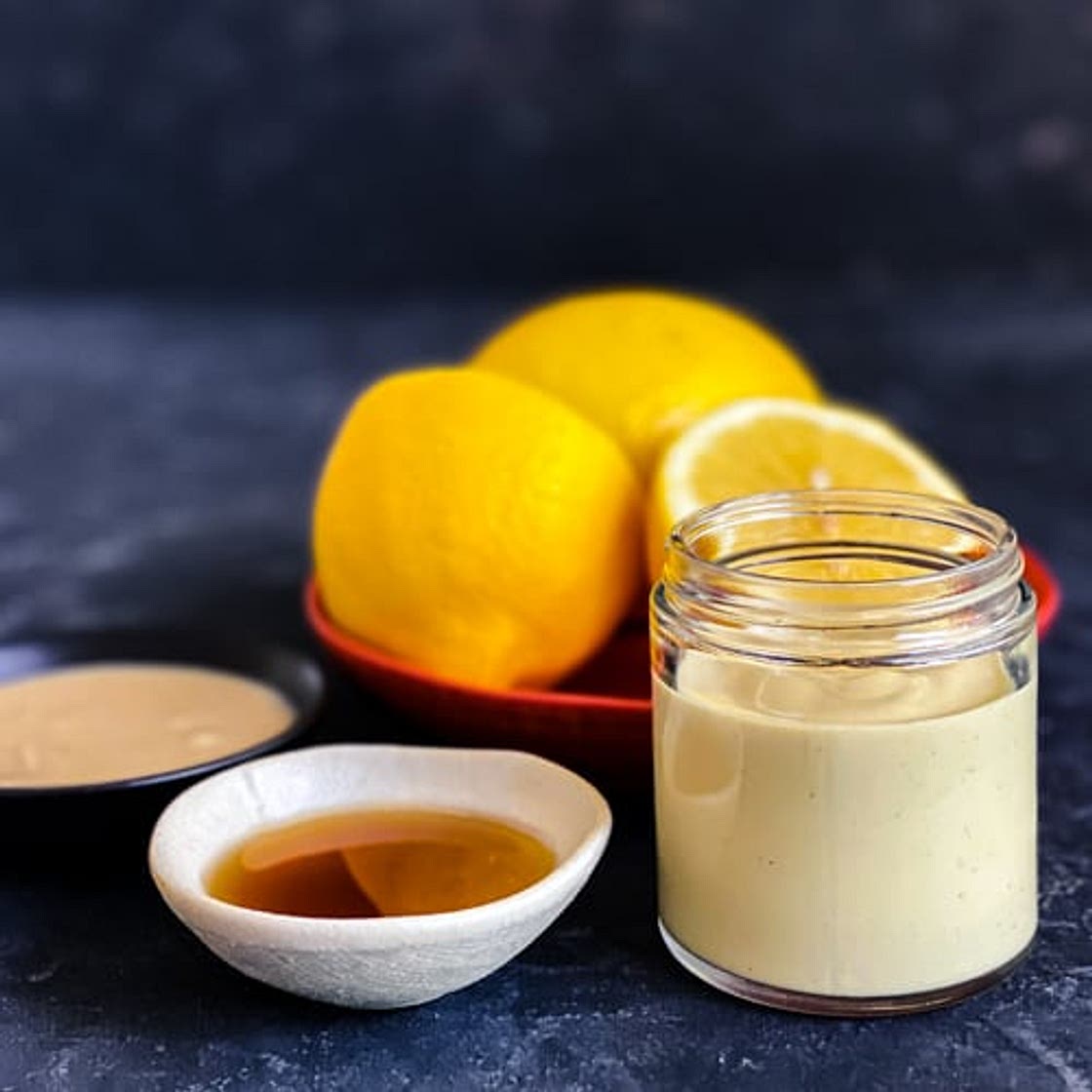 Tahini Maple Syrup Dressing