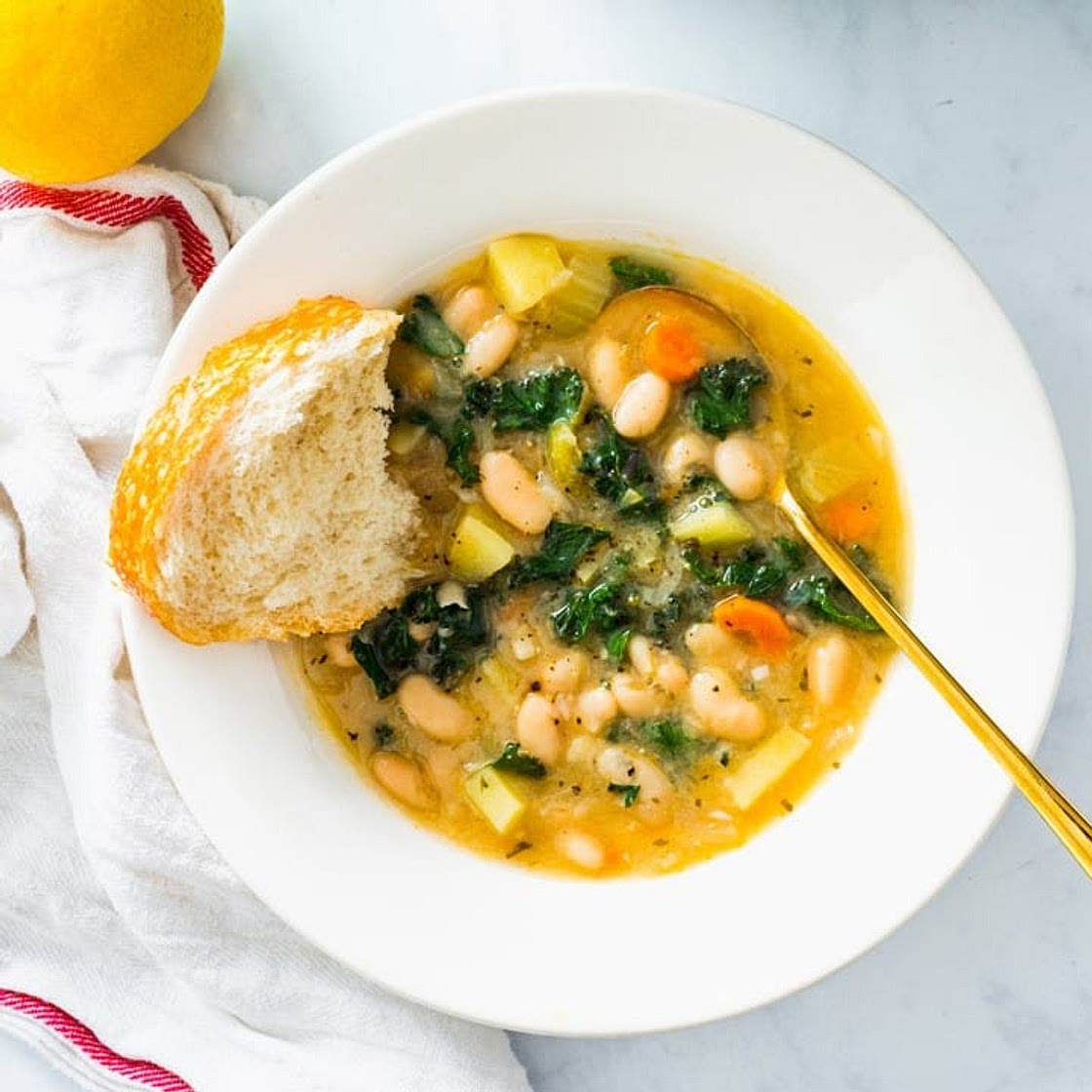Cozy White Bean Soup