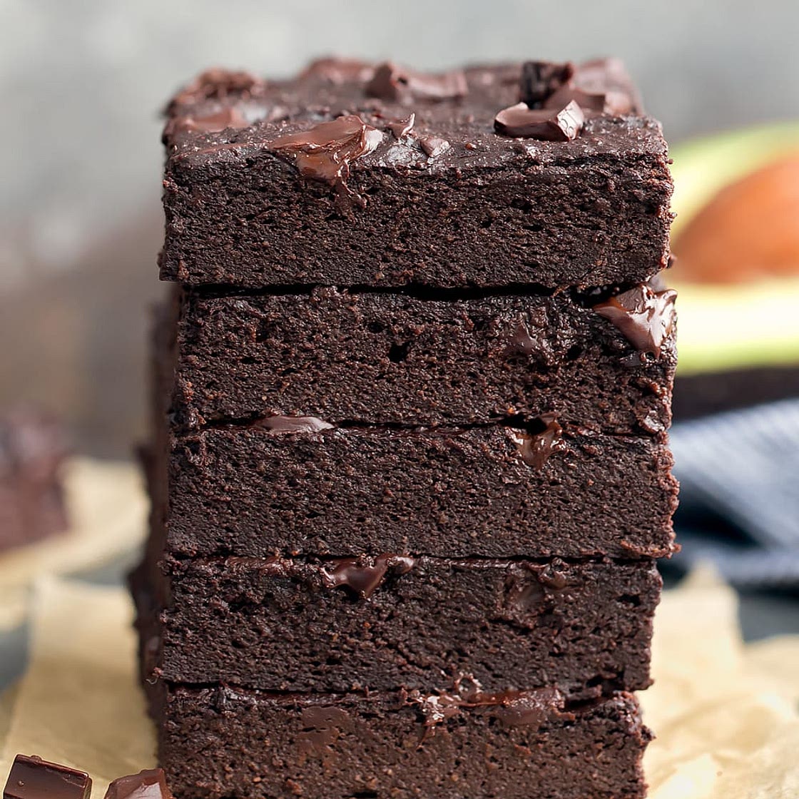 Keto Avocado Brownies